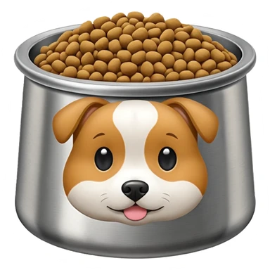 food bowl for pet sticker