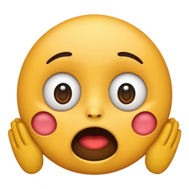 surprised emoji sticker