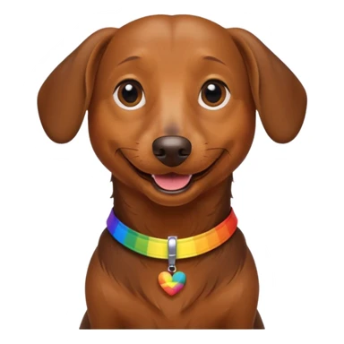 gay dog weiner sticker