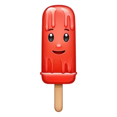 Elado de agua rojo sticker