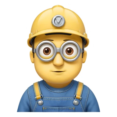 Minions necked sticker