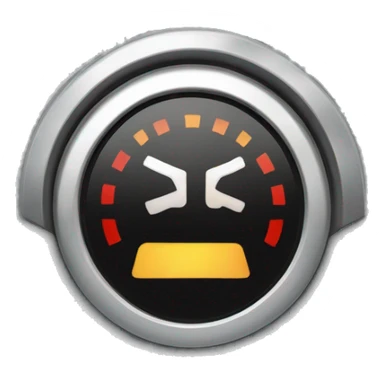 check engine light on a dashboard sticker