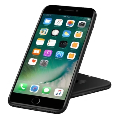 iPhone 7 running iOS 26 sticker