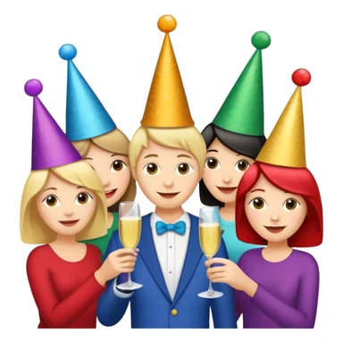 Happy holidays greetings sticker