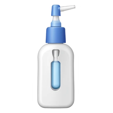 nasal spray sticker