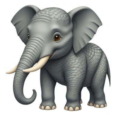 dinosaur fused with elaphent sticker