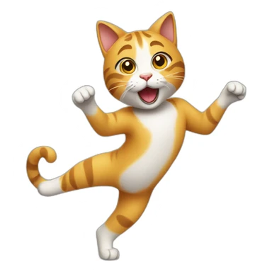 dancing-cat sticker