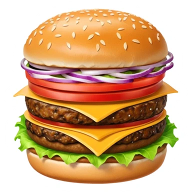 Kapibara burger sticker