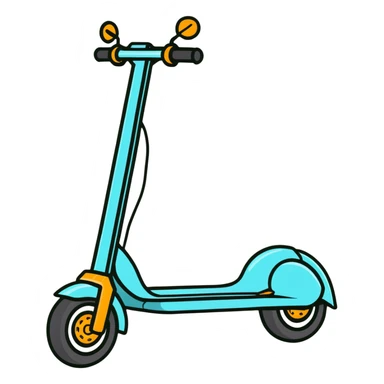 electric scooter sticker