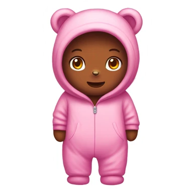 Hello kitty in a bear onesie  sticker