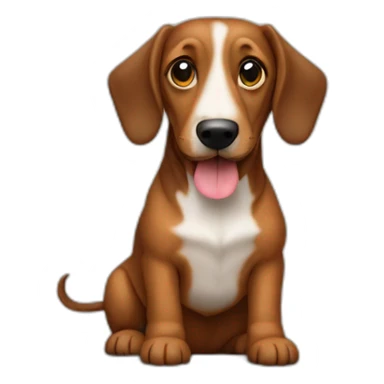 der Dackel war eigentlich der Grund, warum ich den Onkel besucht habe sticker