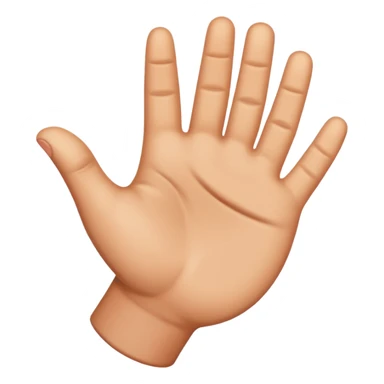 Mirror of this emoji👌. Left hand ok emoji sticker