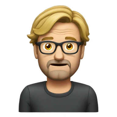 Klopp dizzy head sticker