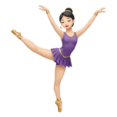 North (N): "dancer_north: Create a minimal flat-vector dancer icon facing north. Pose conveys motion with arms curved upward and one leg slightly lifted. Black stroke 2px on transparent background, square canvas 1:1, SVG vector style, no text or facial features." sticker