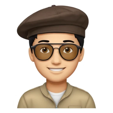 create city boy emoji the meme from tik tok sticker