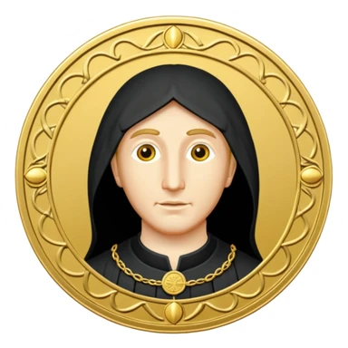 Create me a startup logo for an accounting startup inspired by Luca Pascioli the father of accounting sticker