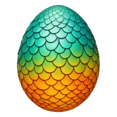 generate realistic detailed dragon egg sticker