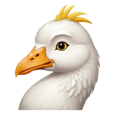 Hen goose
 sticker