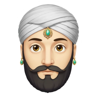 A turkish Sultan HE IS EXTREMELY INSANE AND CRAZY sticker