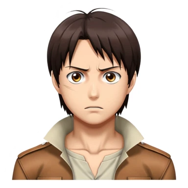 Eren Yeager actor anime sticker