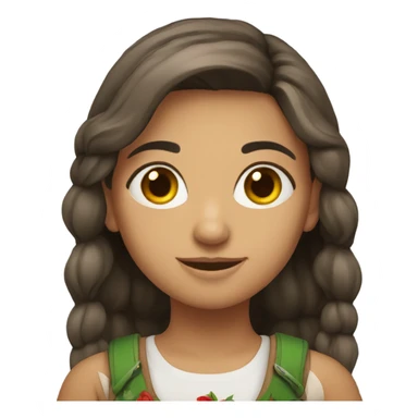 Bulgarian girl sticker
