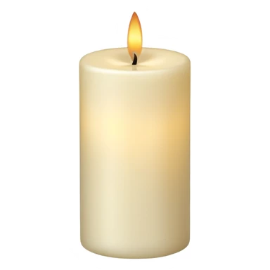 Decorative Wax Candle  sticker