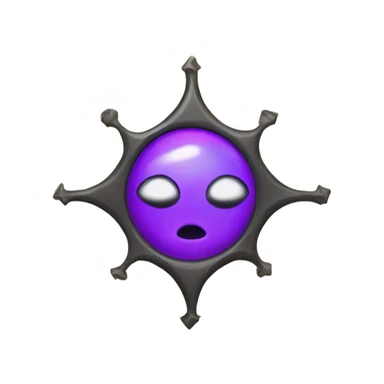 spell book that's purple with eye in the middle sticker