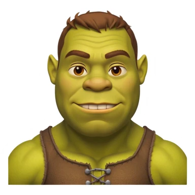 shrek chad sticker
