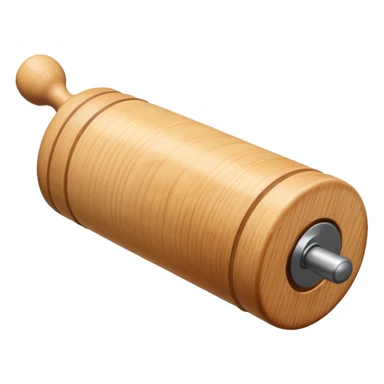 Creat a rollingpin emojie on (habibisa) sticker