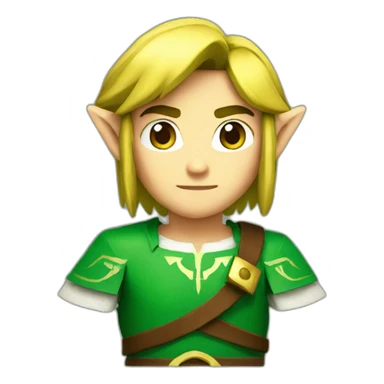 legend of zelda Link sticker