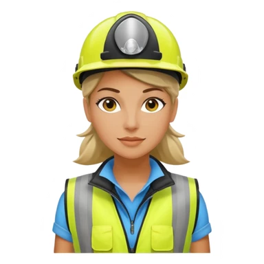 Urban Bike Courier woman  sticker