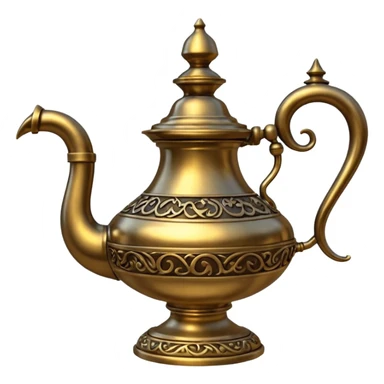 Aladdin lamp sticker