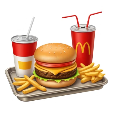 McDonald’s meal sticker