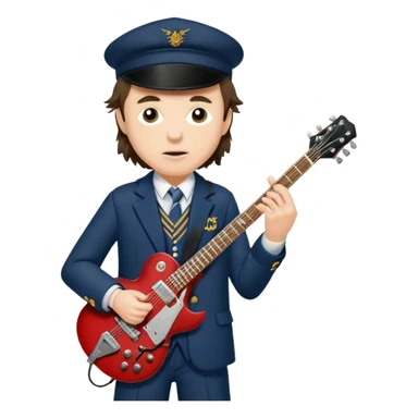 Angus Young, guitarrista de AC/DC sticker