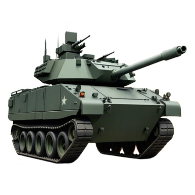 Stryker M1126 (2020) – Cinematic-realistic Stryker M1126 armored personnel carrier, its dark grey-green hull speeding down a war-torn street. The eight large wheels grip the cracked pavement as infantry hunker inside, the turret-mounted .50 cal machine gun scanning rooftops for threats under the eerie glow of distant fires. this tank has wheels and NOT TRACKS sticker