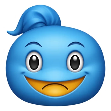 crie somente o biquini xadrez azul sticker