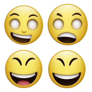 Smiley face one eye open one eye closed sticker