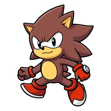 shadow the hedgehog sticker