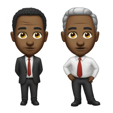 politic photorealistic serious sticker