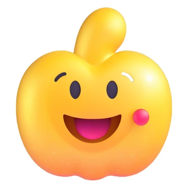 sparkle emoji, 3D Microsoft fluent style, shiny, no text sticker