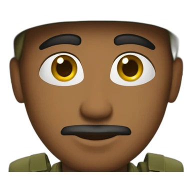 Arabie soldat  sticker