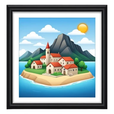 Location or address  sticker