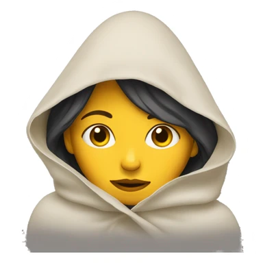 girl under cover sticker