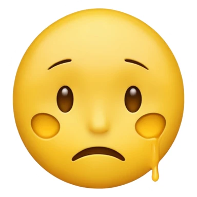yellow emoji in pain sticker