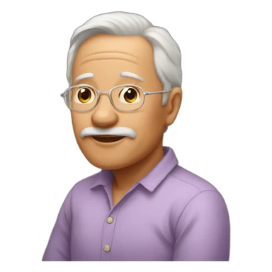 lullaby for grandfather sticker