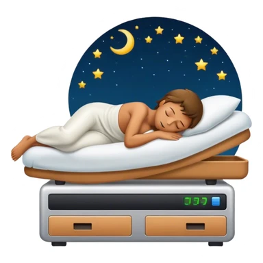 Server taking a nap sticker