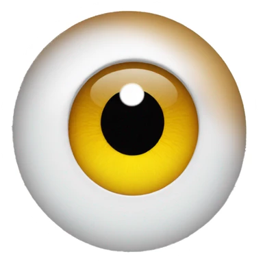 an eye with bottom eyelid stretched out sticker