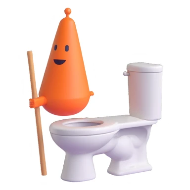 skibidi toilet character sticker