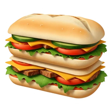 Sandwich pita sticker