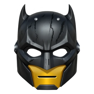 Dark Knight helmet sticker